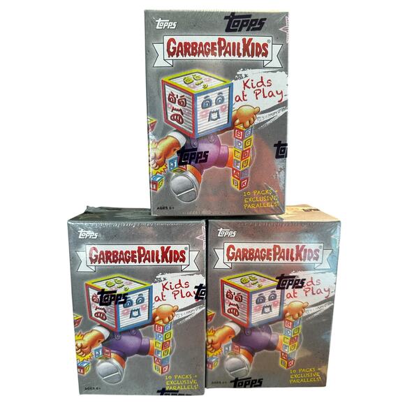 TOPPS  GPK Garbage Pail Kids - Kids At Play 3 Factory Sealed Blaster Box NEW - Picture 1 of 5